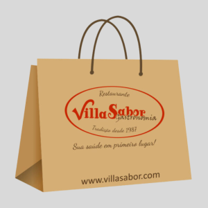 Sacola de Papel Kraft Grande